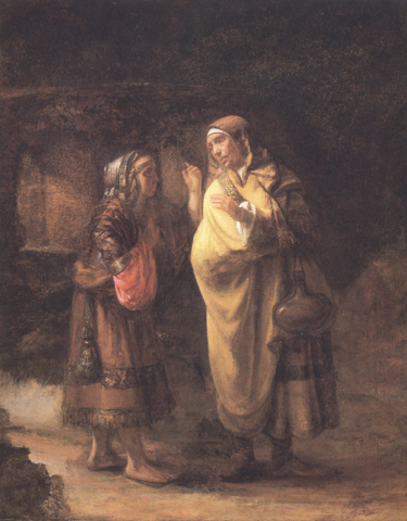 Willem Drost Ruth declares her Loyalty to Naomi (mk33)